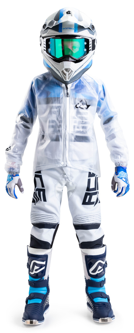 Acerbis Transparent 3.0 Kinder Regenjacke Größe L-XL