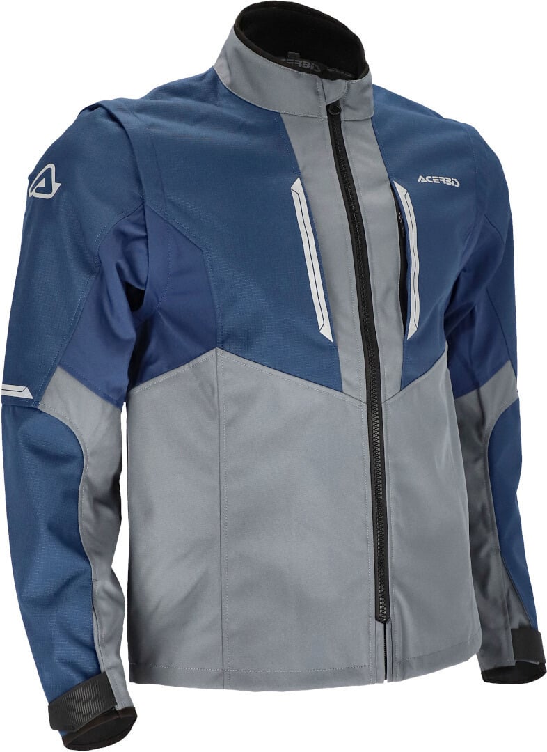 Acerbis X-Duro Blau-Graue Motocross-Jacke Größe M