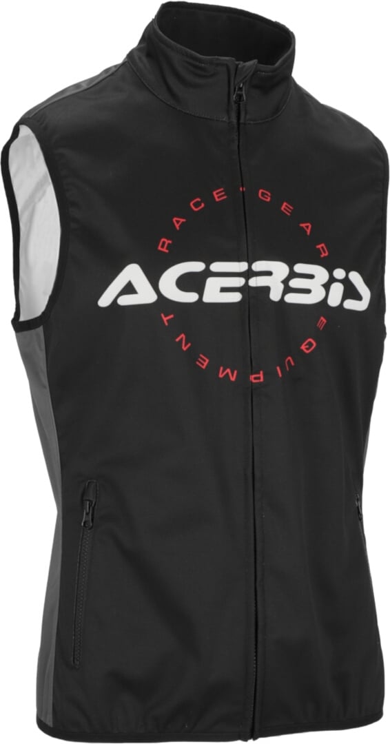 Acerbis MX Linear Softshell Schwarz Wasserdichte Weste Größe 15758