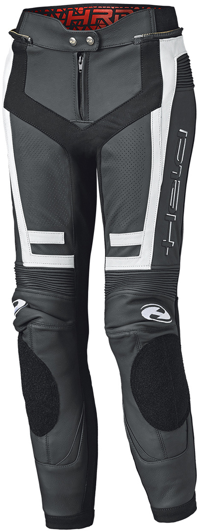 Held Rocket 3.0 Damen Schwarz Weiß Motorrad Lederhose Größe 36