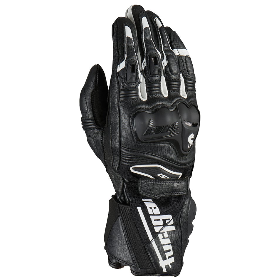 Furygan F-RS1 Schwarz Weiß Handschuhe S