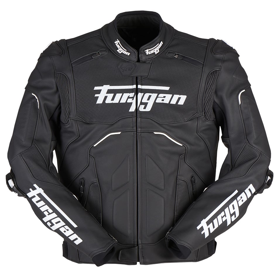 Furygan Raptor Evo 2 Black White Motorcycle Jacket M