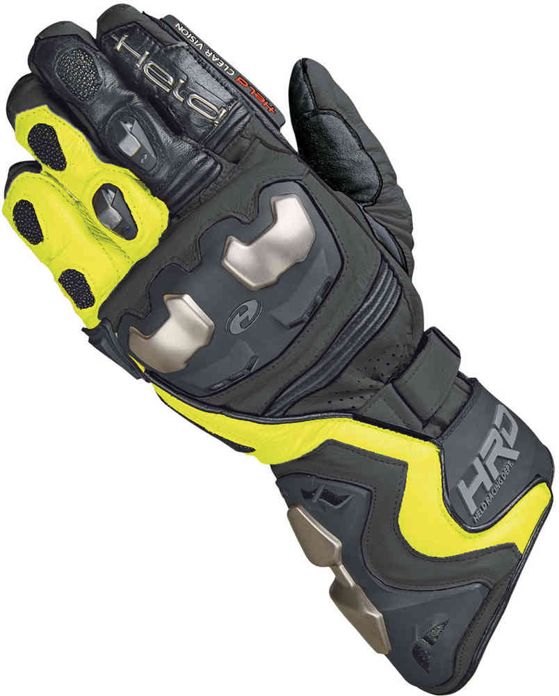 Held Titan RR Gants Moto Jaune Noir 7