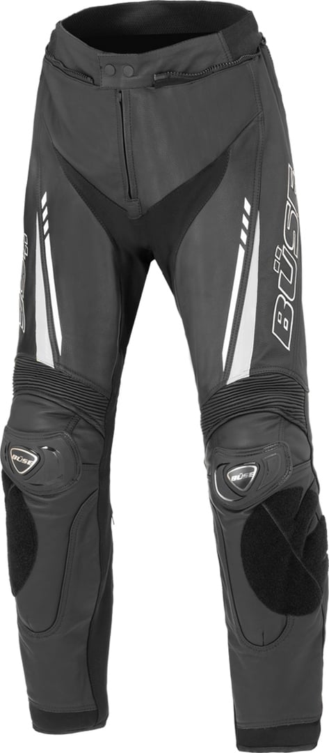 Büse Imola Schwarz Weiß Lederhose Größe Short 27