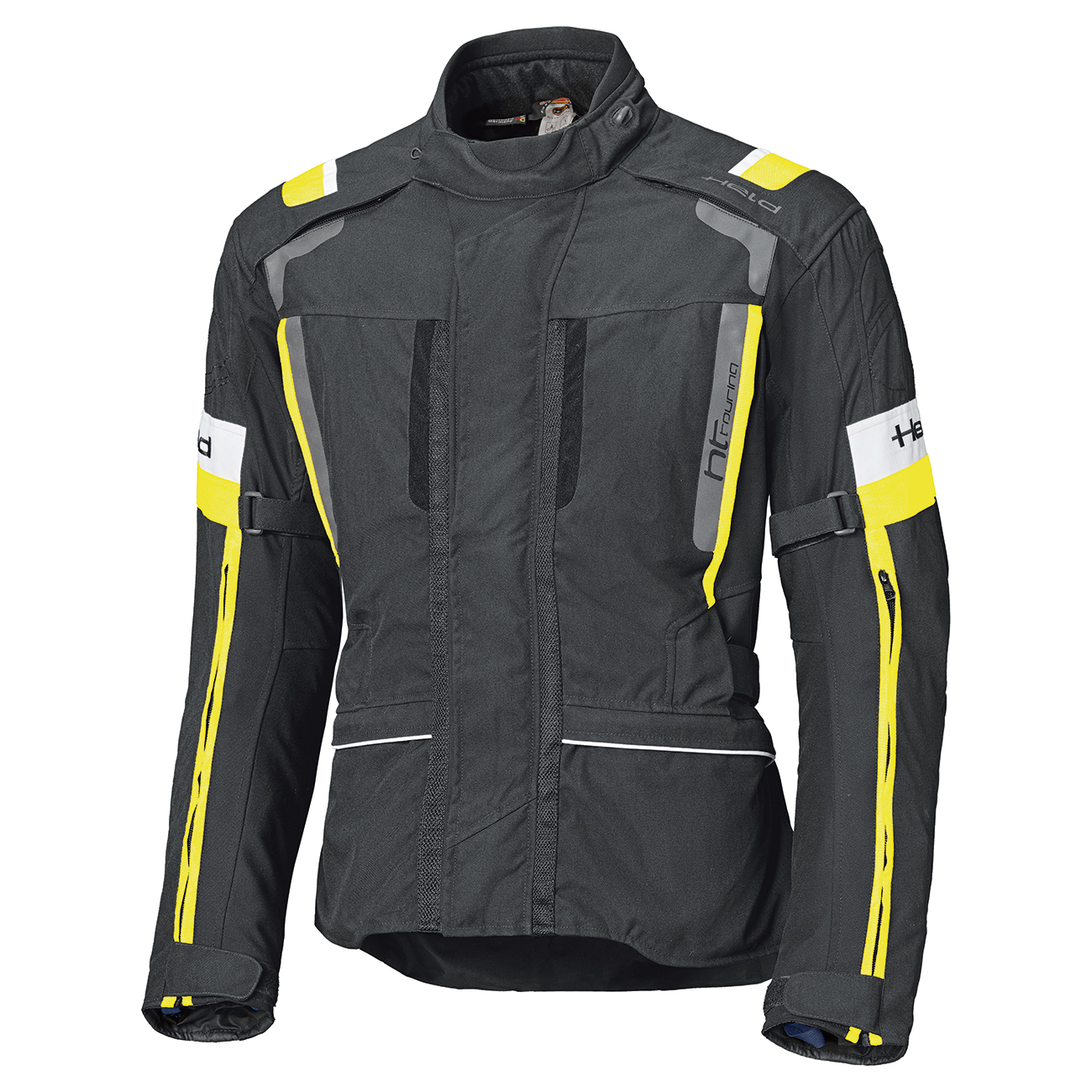 Image of Held 4-Touring II Lady Touring Jacket Black Neon Yellow L