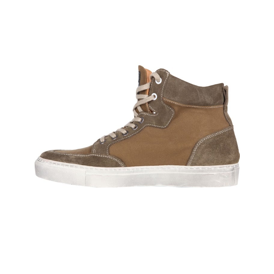 Фото - Моточеревики Helstons Kobe Canvas Armalith Leather Khaki Khaki Shoes Size 39 