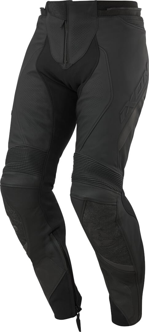 Ixon Avenger Schwarz Motorrad Lederhose Größe M