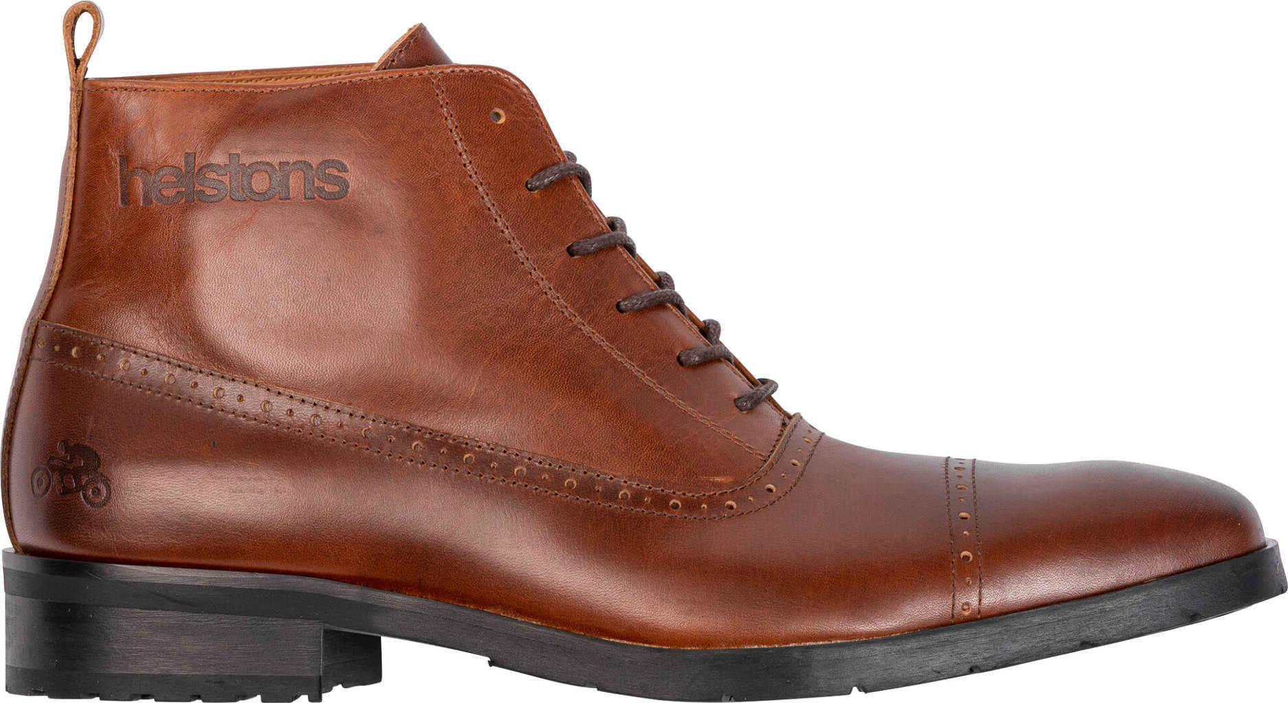 Helstons Heroes Aniline Wax Chaussures Moto En Cuir Marron 40