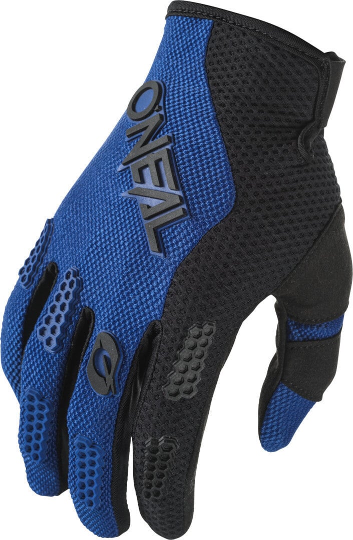 Photos - Motorcycle Gloves ONeal O’NEAL O'NEAL Element Racewear Black Blue Motocross Gloves Size 2XL 