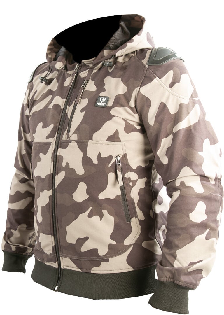 MUGENRACE Leo Braun Camo Wasserdichte Softshelljacke Größe XS