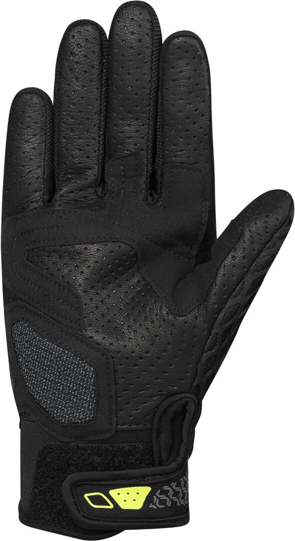 Ixon Gravel Air Zwart Bright Geel Handschoenen Maat M
