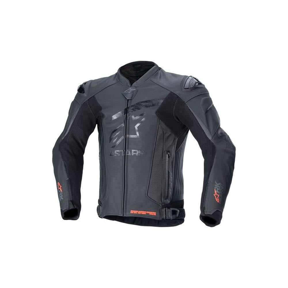 Alpinestars GP Plus R V4 Rideknit Lederjacke Schwarz Größe 56