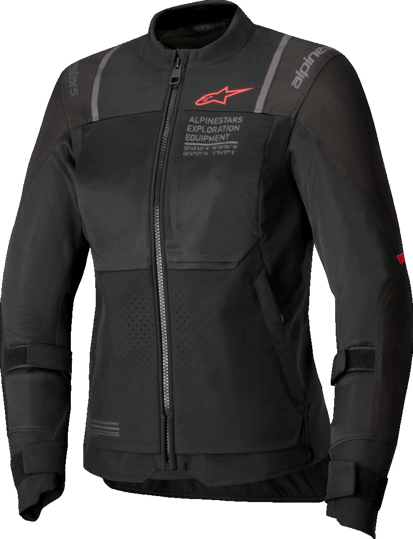 Alpinestars Stella ST-2 Air Black Womens Motorcycle Jacket Size L