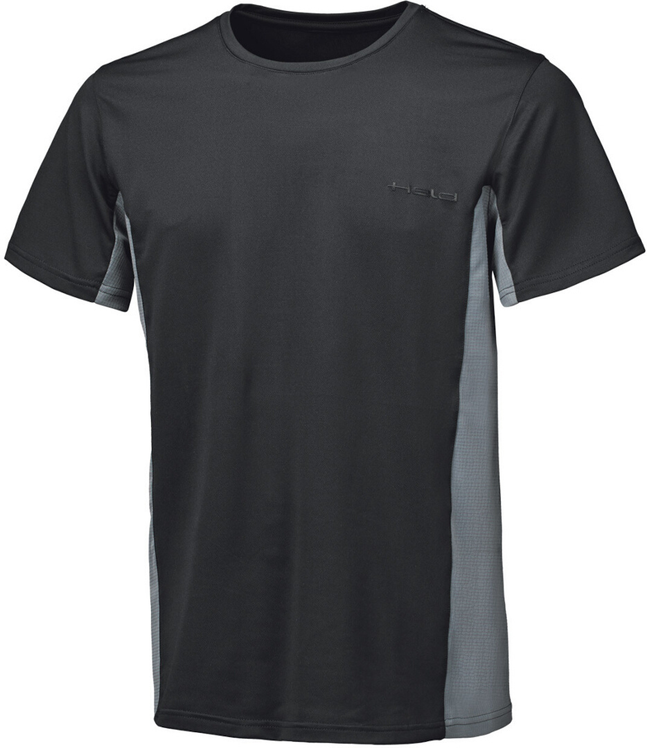 Held Cool Layer Schwarz Grau Kurzarm Shirt Größe 5XL