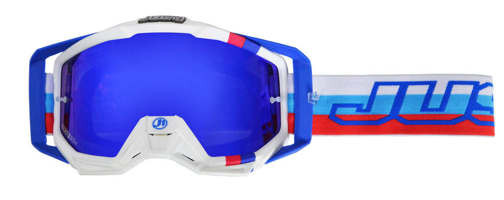 Image of Just1 Iris M2 White Blue Red