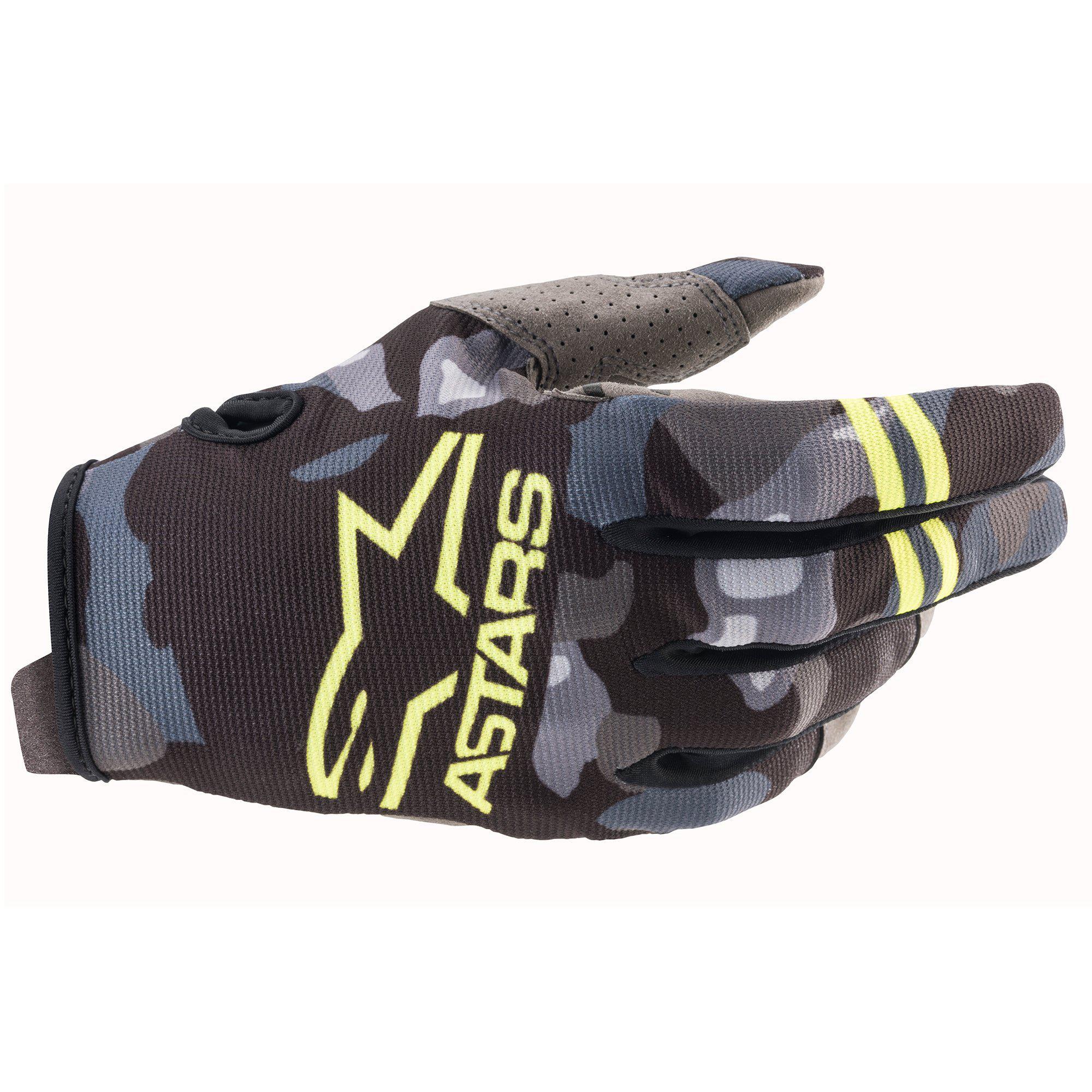 Alpinestars Radar Gray Camo Yellow Fluo S