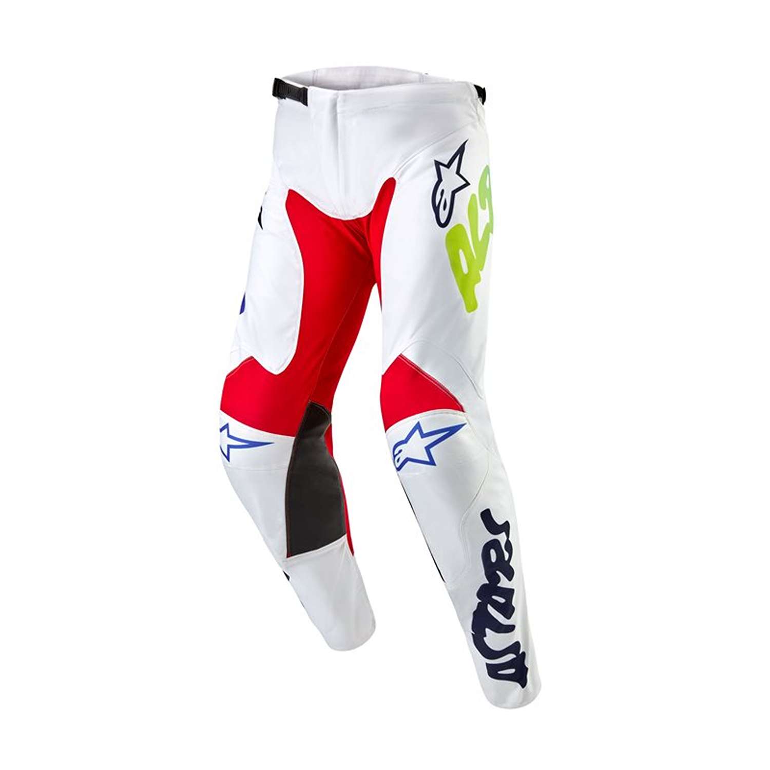 Alpinestars Racer Hana Pants White Multicolor Size 32