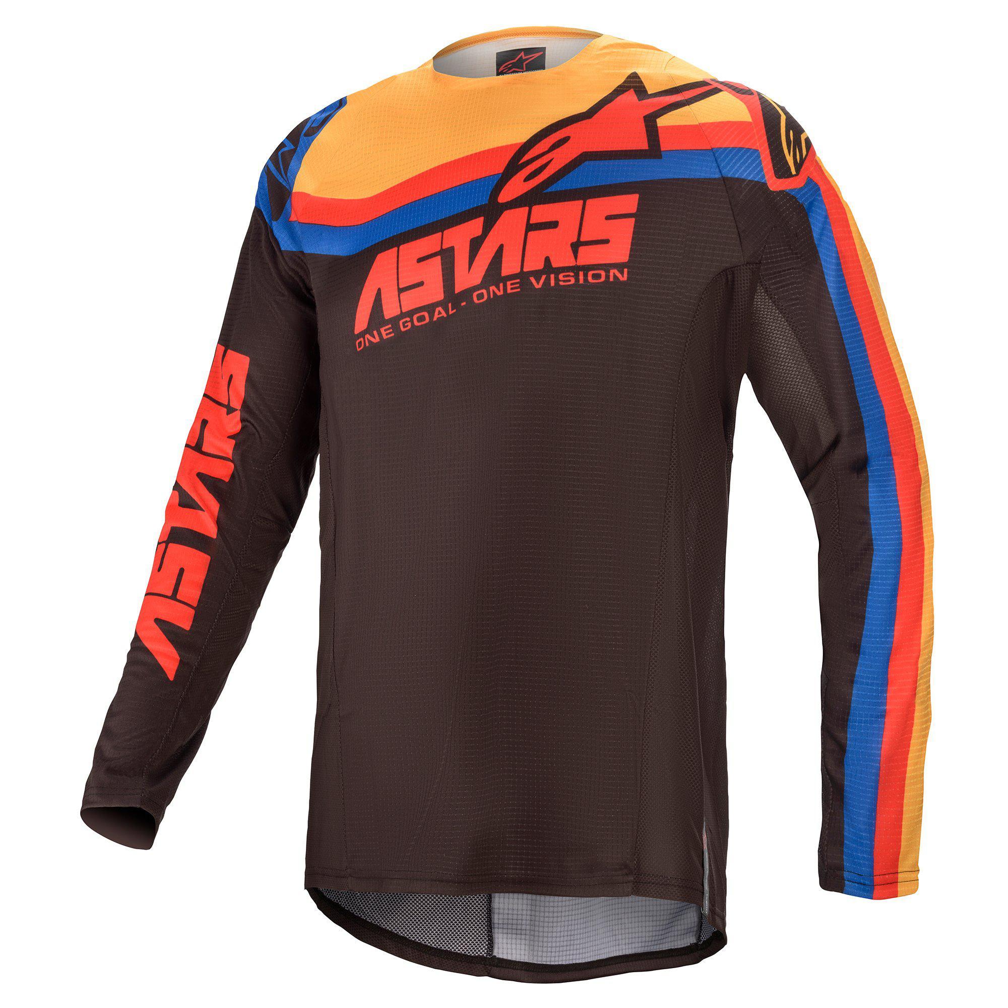 Alpinestars Techstar Venom Black Bright Red Orange S