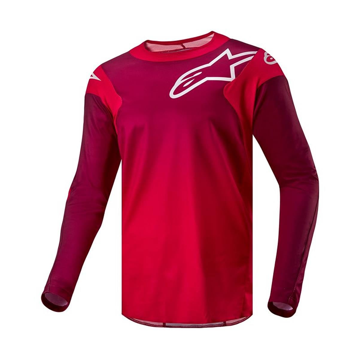 Alpinestars Racer Hoen Jersey Mars Red Burgundy Size XL