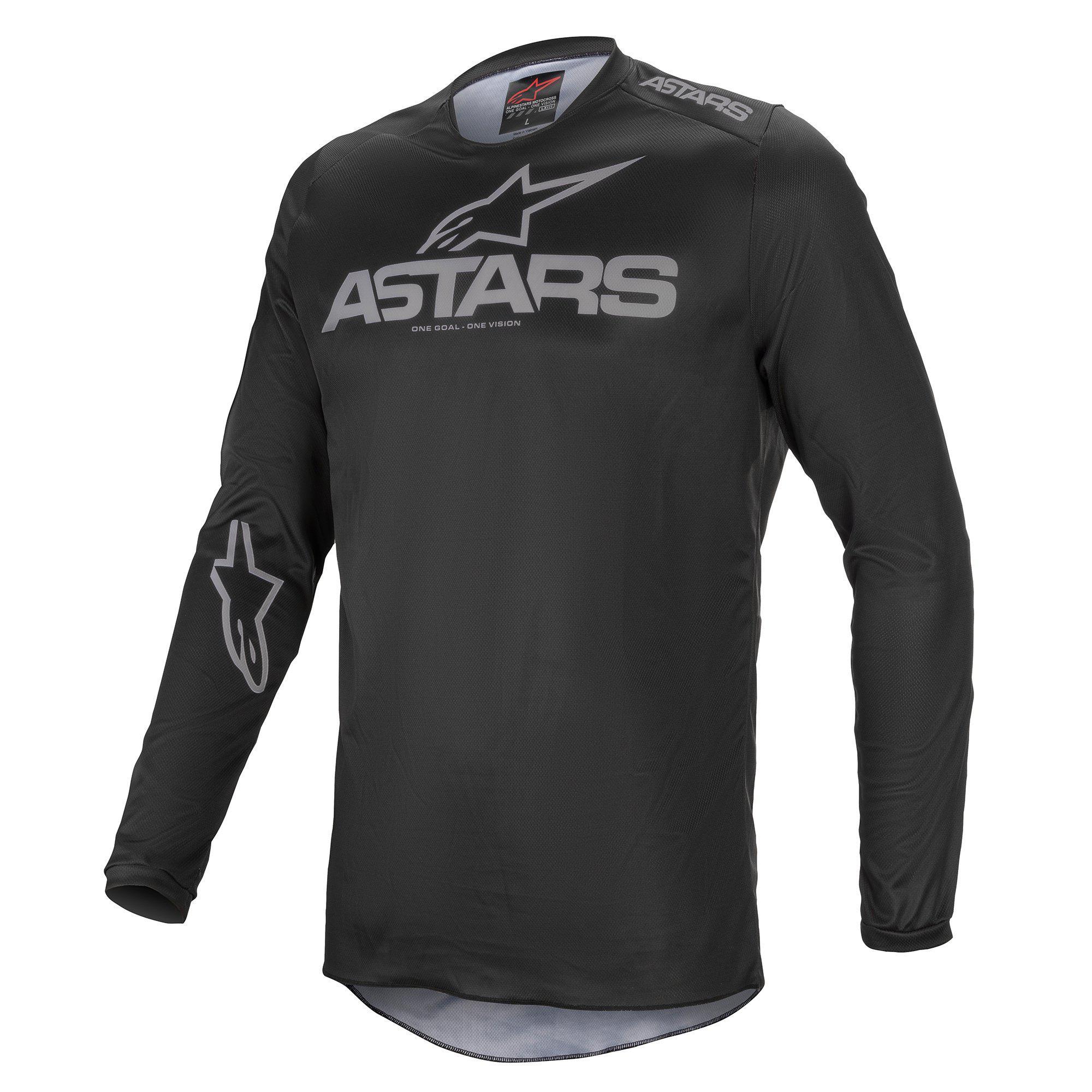 Zdjęcia - Odzież motocyklowa Alpinestars Fluid Graphite Black Dark Gray Size L 