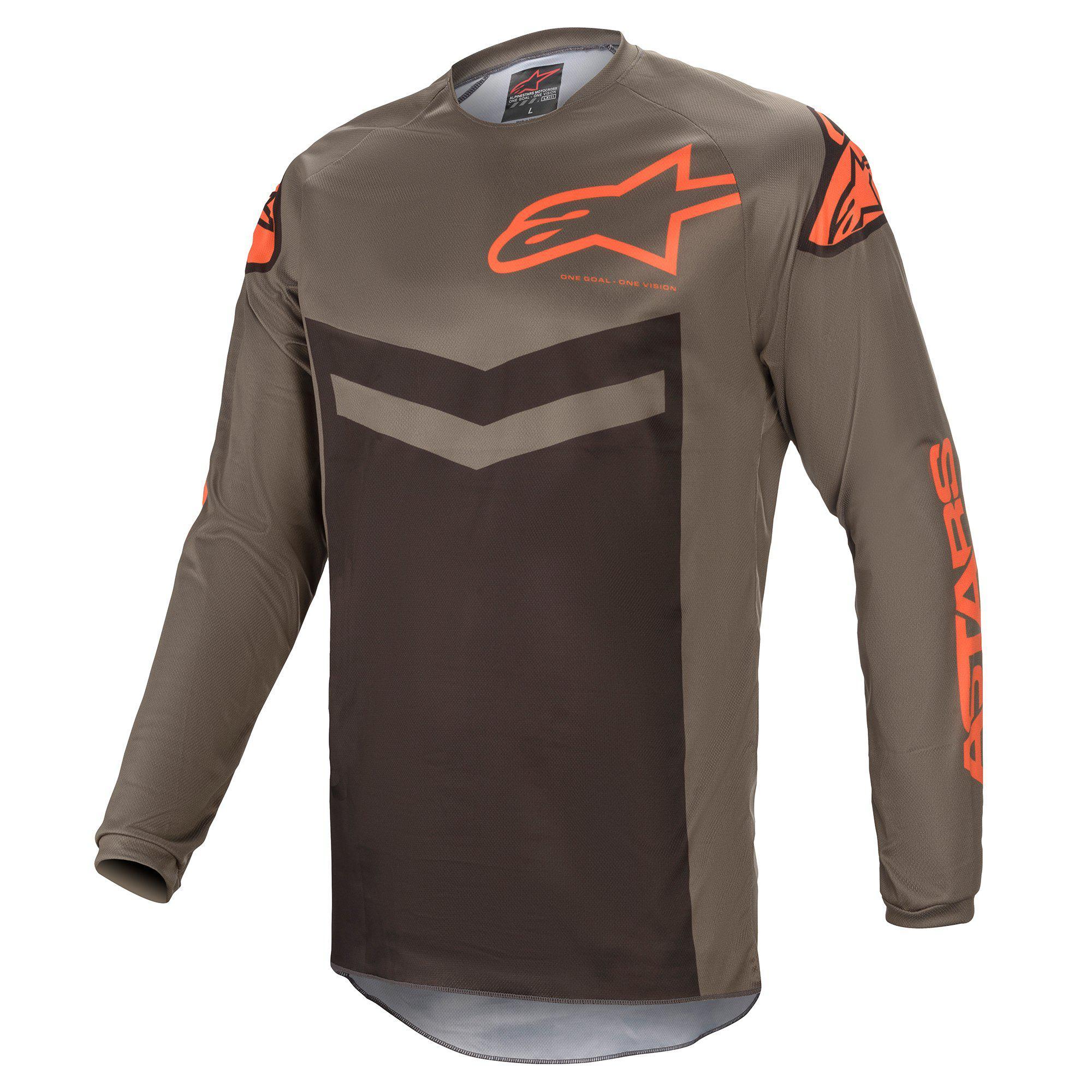 Alpinestars Fluid Speed Dark Gray Orange S