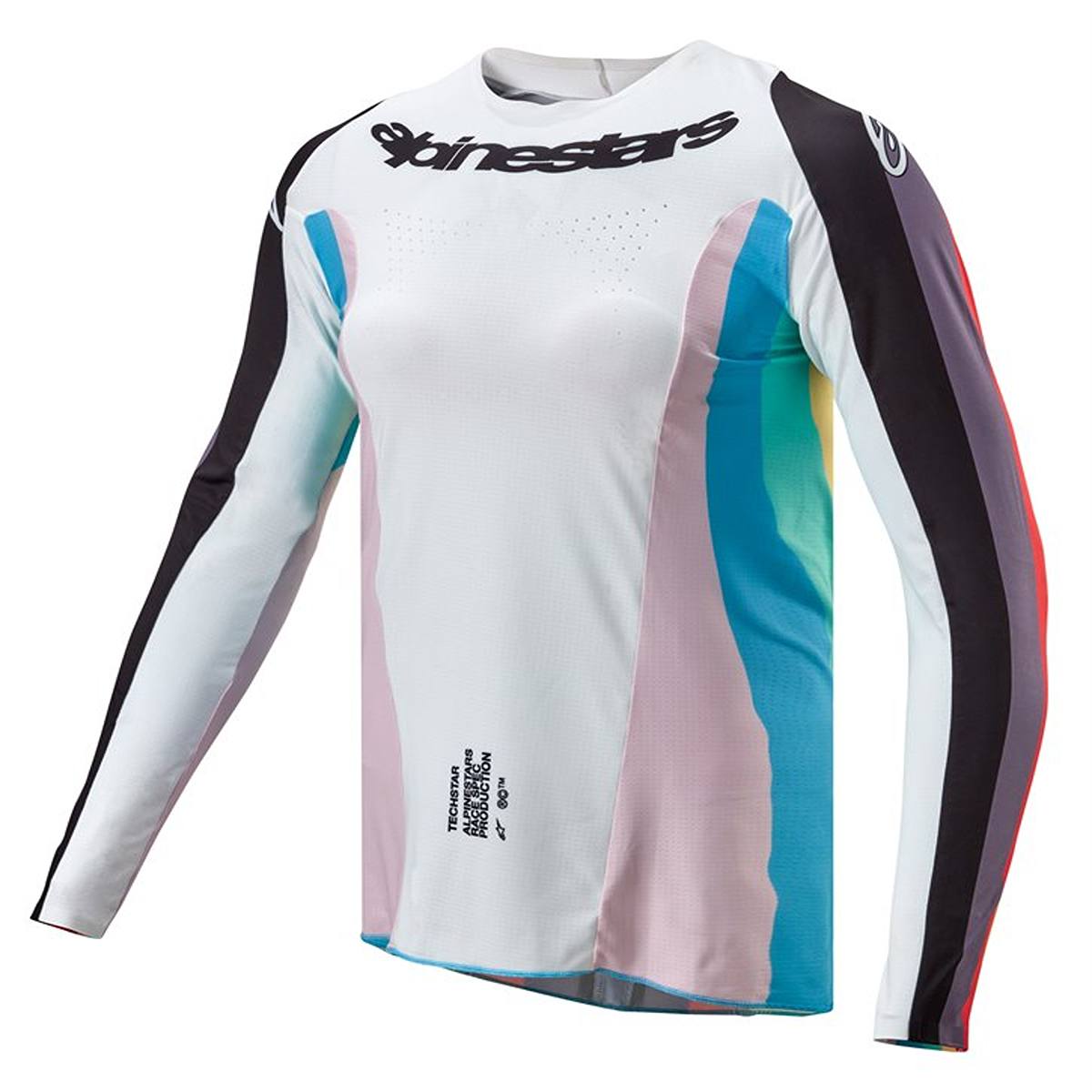 Alpinestars Stella Techstar Jersey Schwarz Mehrfarbig Größe L