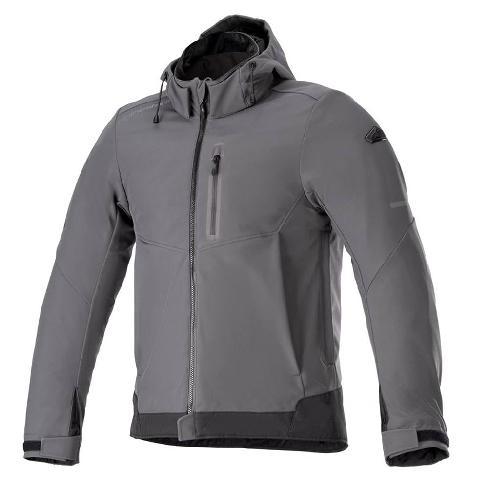 Alpinestars Neo Wasserdichter Hoodie Teergrau Schwarz Größe M