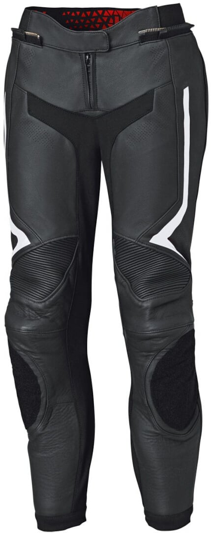 Held Street Rocket 4 Damen Schwarz Weiß Motorrad Lederhose Größe 24
