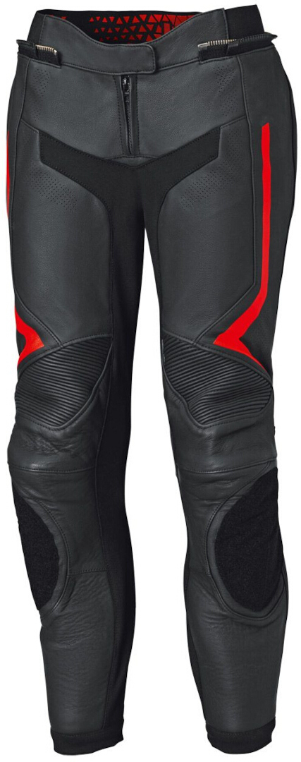 Held Street Rocket 4 Damen Schwarz Rot Motorrad Lederhose Größe 36
