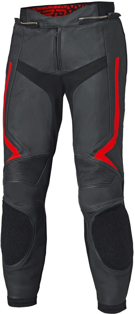 Held Street Rocket 4 Schwarz Rot Motorrad Lederhose Größe 54