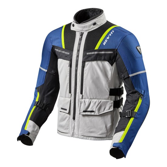 REV'IT! Offtrack Veste De Moto Argent Bleu XL