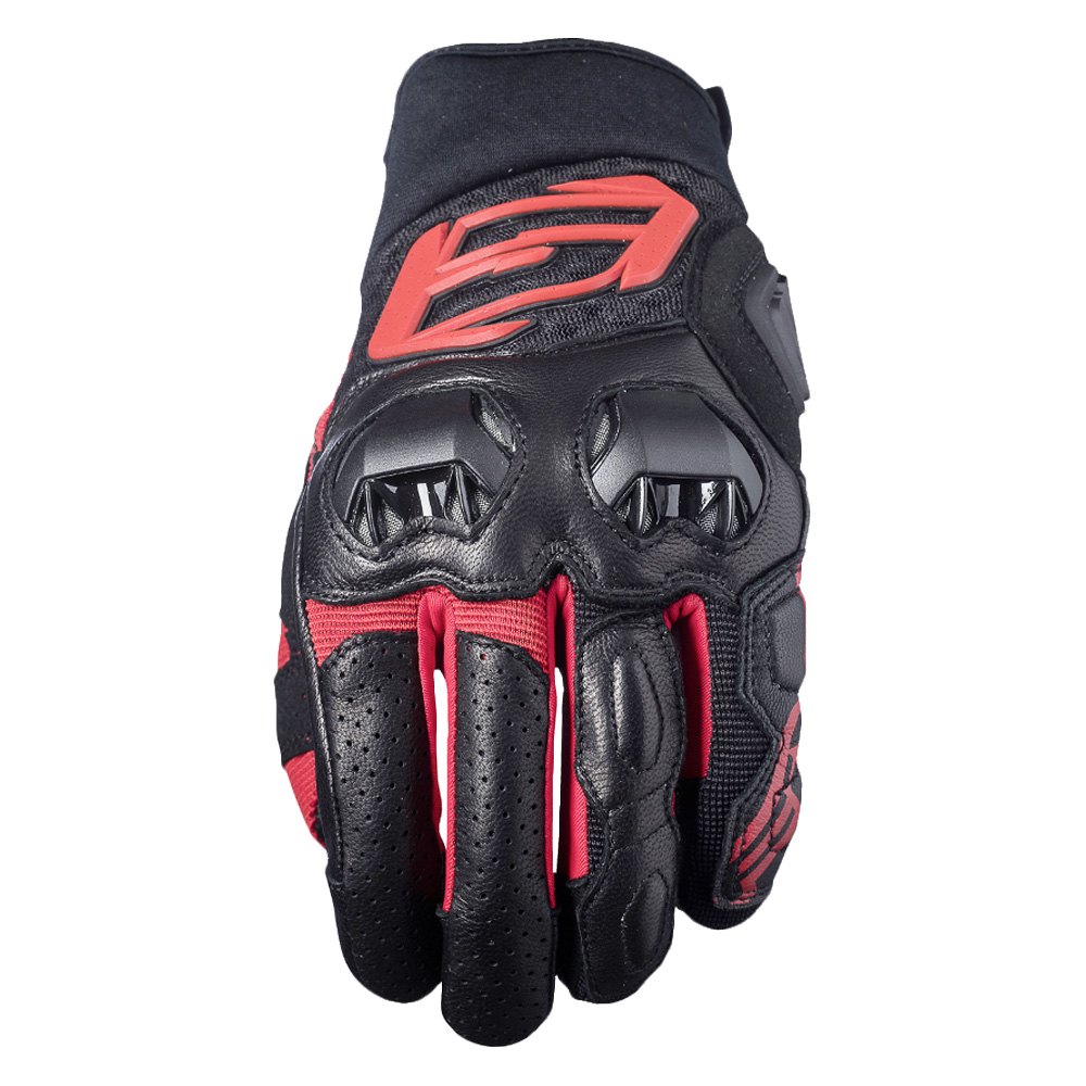 Five SF3 Gants Noir Rouge M