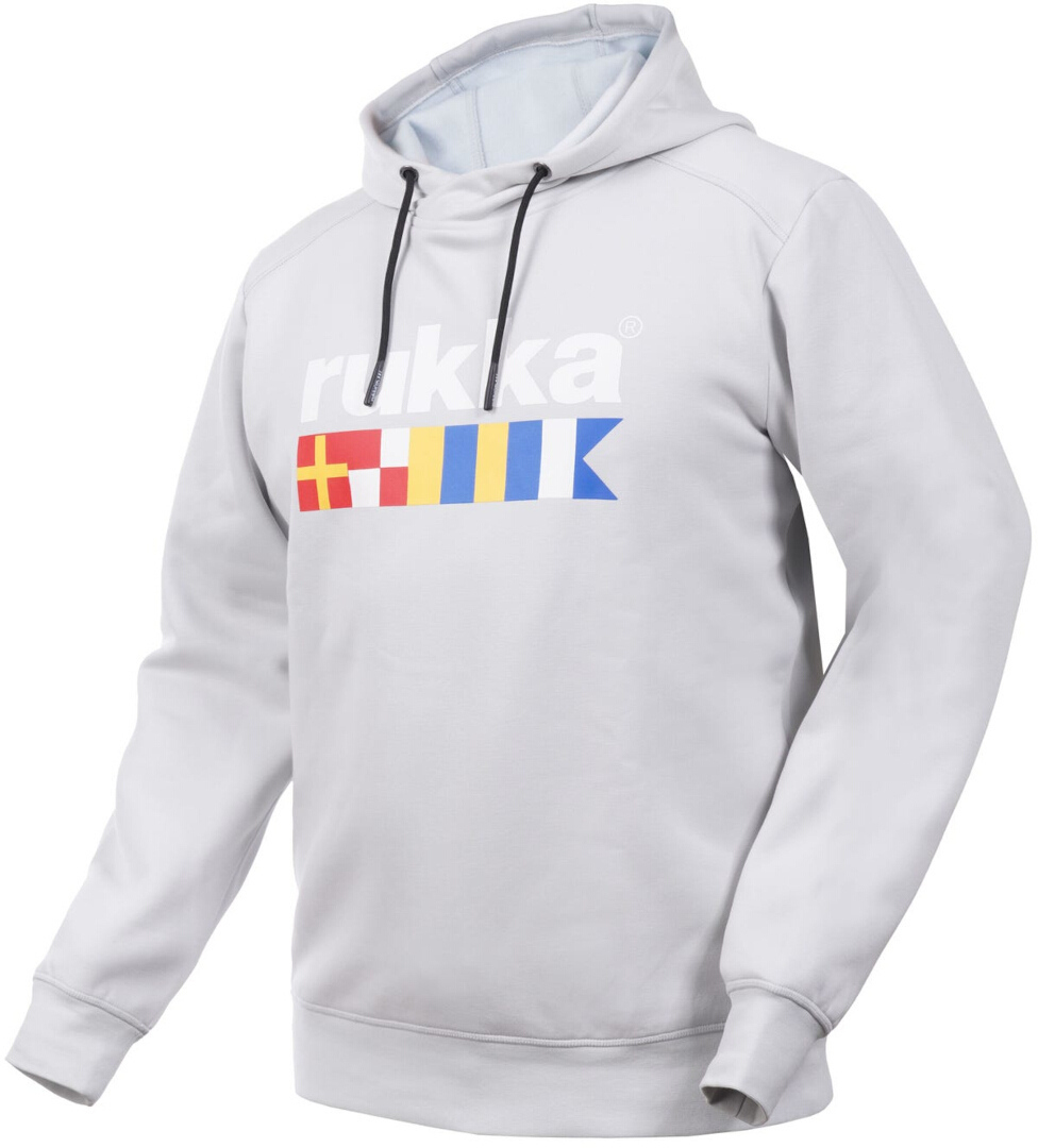 Rukka R-Crew 2.0 Grauer Hoodie Größe XL