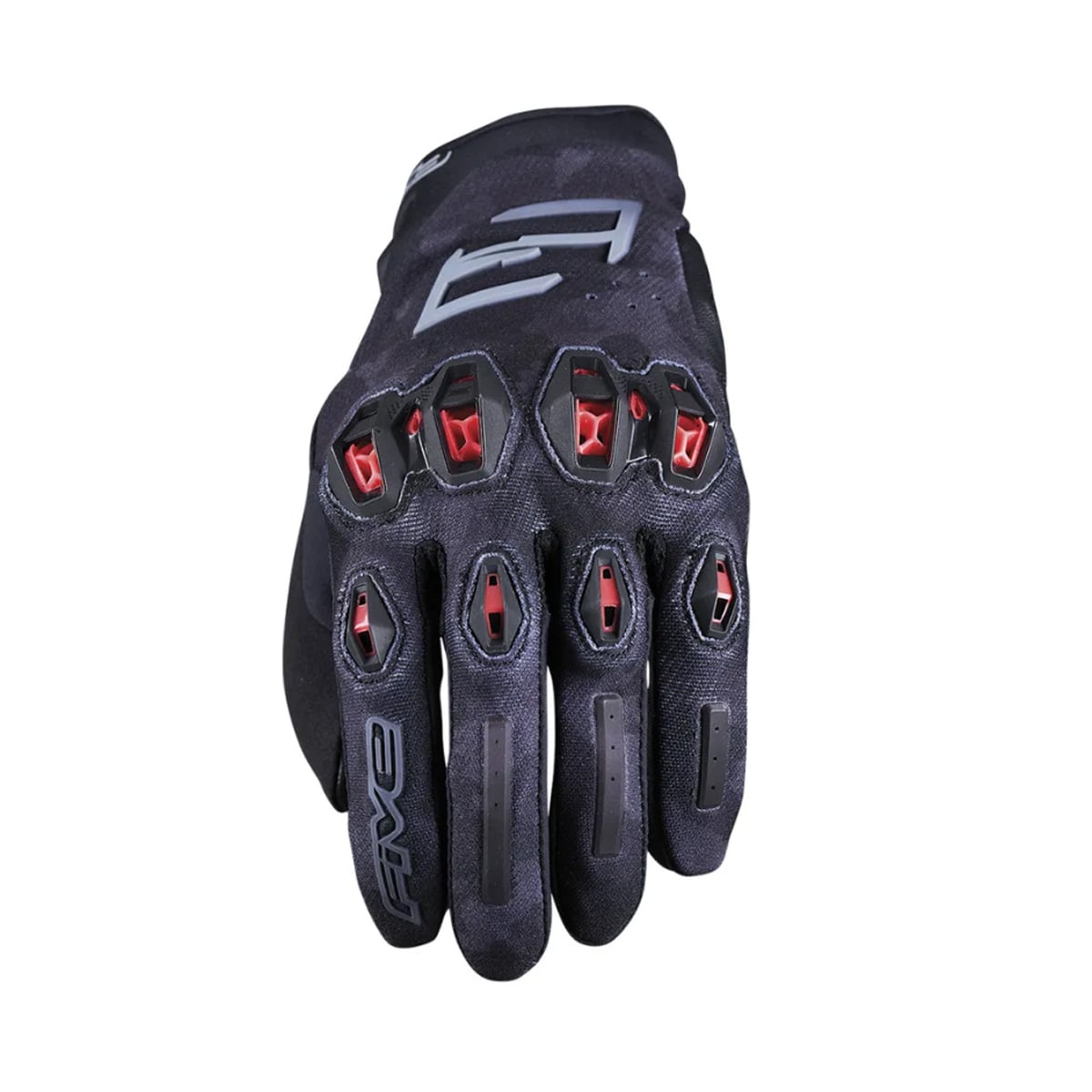 Five Stunt Evo 2 Black Red Size S