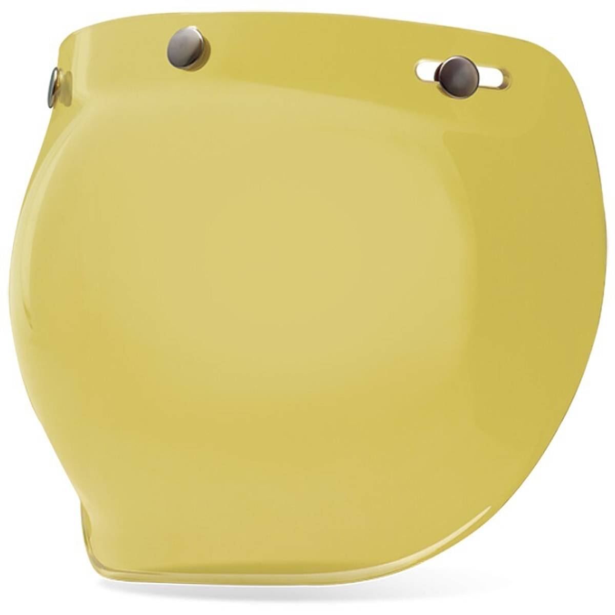 Bell Custom 500 3-Snap Bubble Shield Hi-Def Yellow Größe