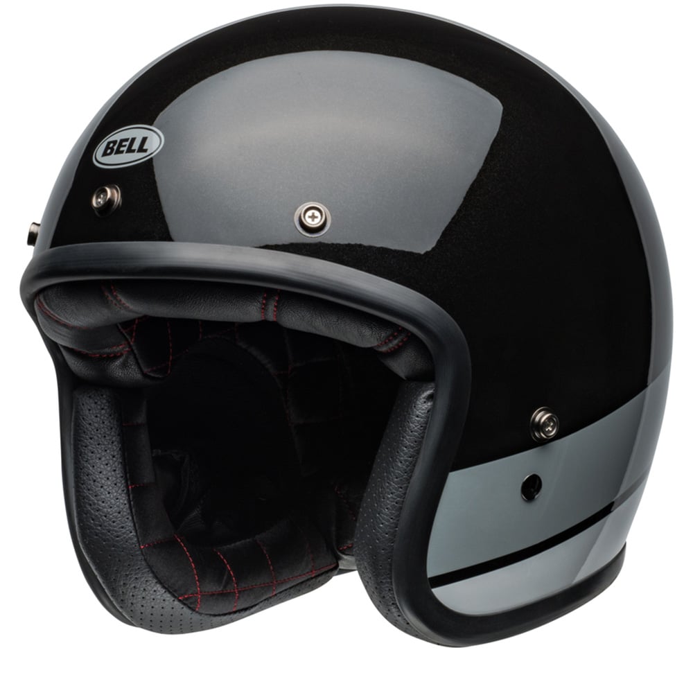 Bell Custom 500 Black Flake Jet Helmet Size S