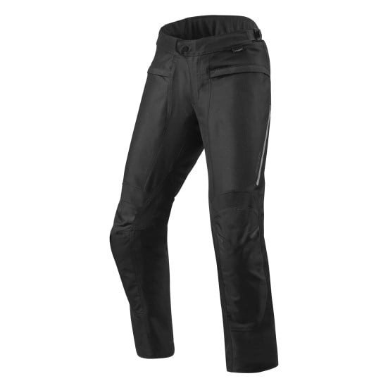 Zdjęcia - Odzież motocyklowa Revit REV'IT! Factor 4 Short Black Motorcycle Pants Size XYL 