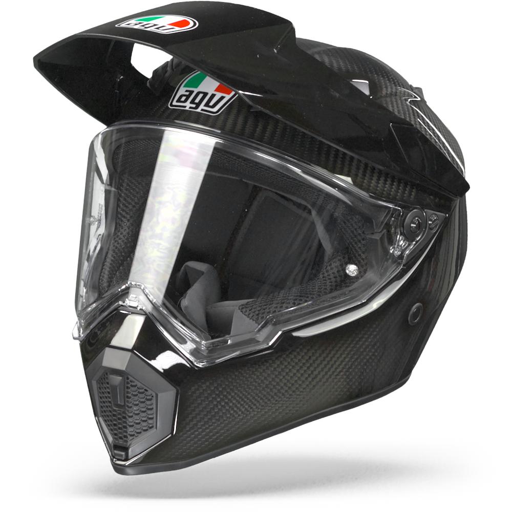 Image of AGV AX9 Glossy Carbon 2XL