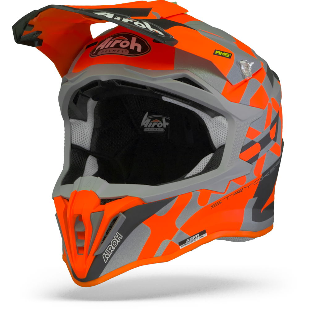 Airoh Striker XXX Flat Casque Motocross Orange S