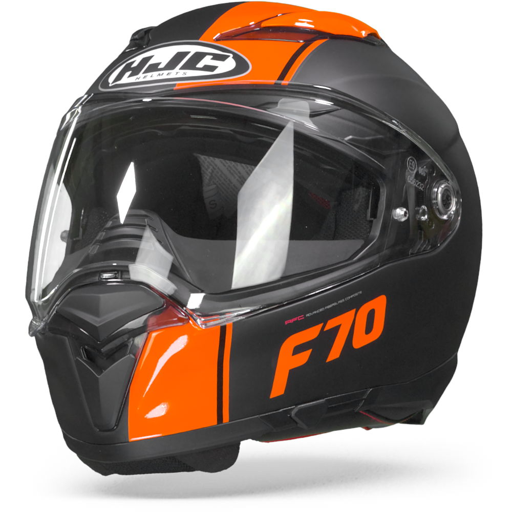 HJC F70 Mago Orange MC7SF Full Face Helmet Size S