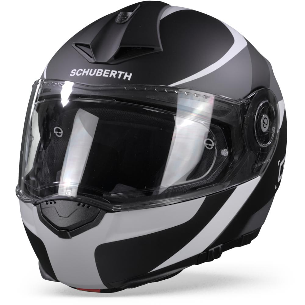 Schuberth C3 Pro Sestante Zwart Grijs Systeemhelm 2XL