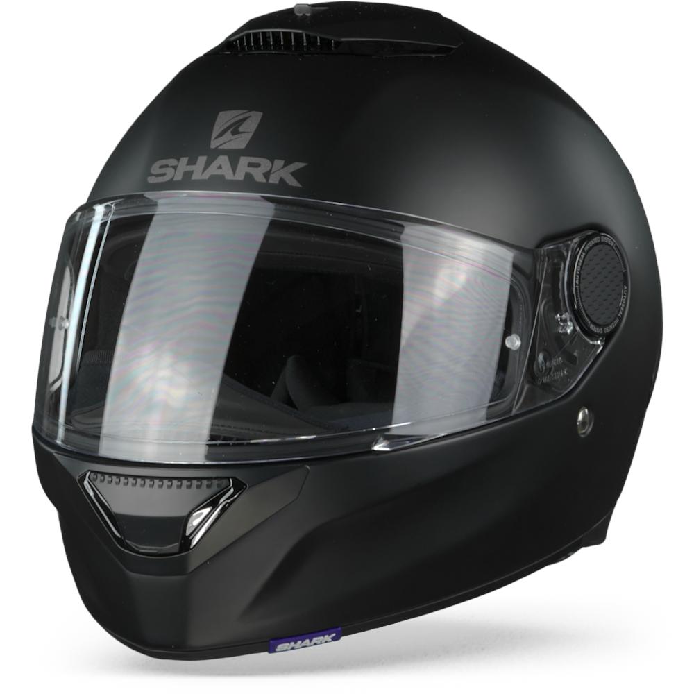 Shark Spartan Blank Mat Casque Noir 2XL