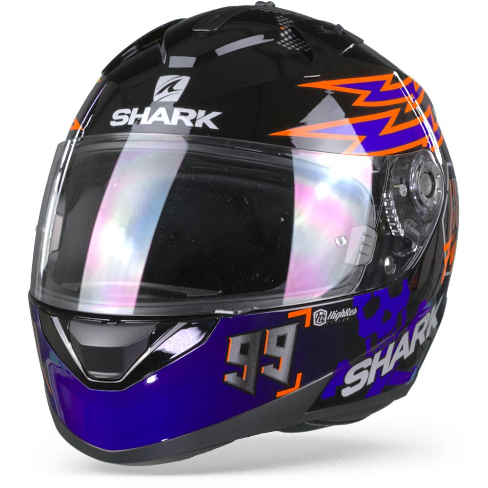 Shark Ridill 1.2 Catalan Bad Boy Black Blue Orange KBO Full Face Helmet Size S