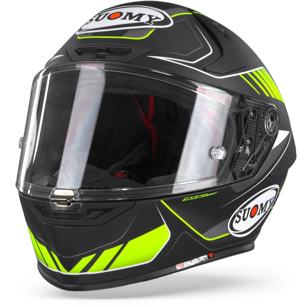 Suomy SR-GP Gamma Matt Yellow Full Face Helmet Size S