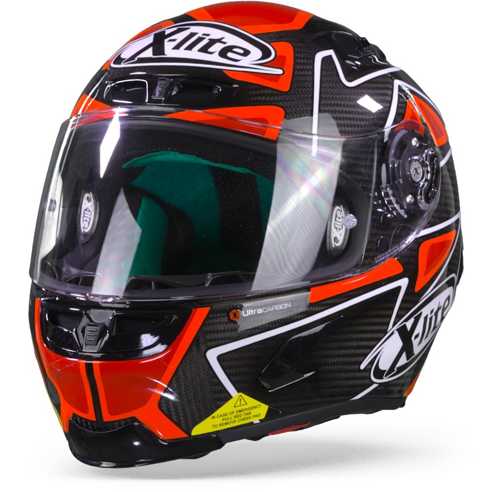 X-Lite X-803 Ultra Carbon Petrucci 073 Full Face Helmet Size 2XL