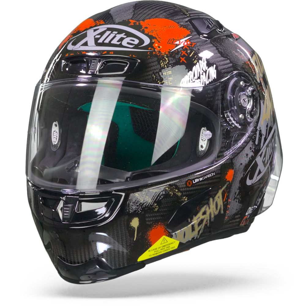 X-Lite X-803 RS Ultra Carbon Holeshot 035 Full Face Helmet Size 2XL