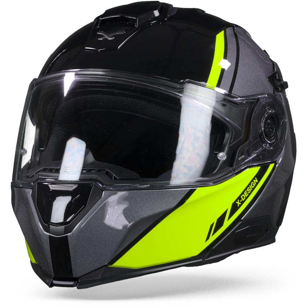 Nexx X.Vilitur Hi-Viz Neon Grey Modular Helmet 2XL