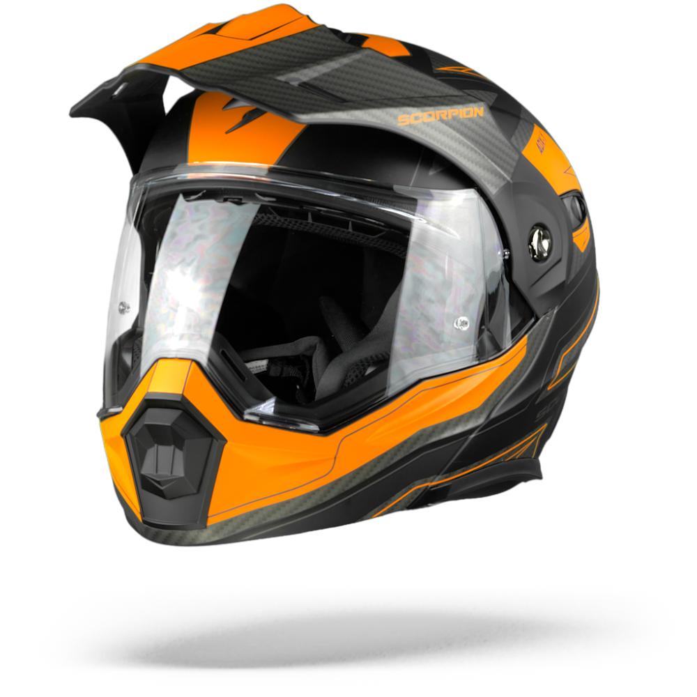 Scorpion ADX-1 Tucson Casque Aventure Noir Orange Mat S