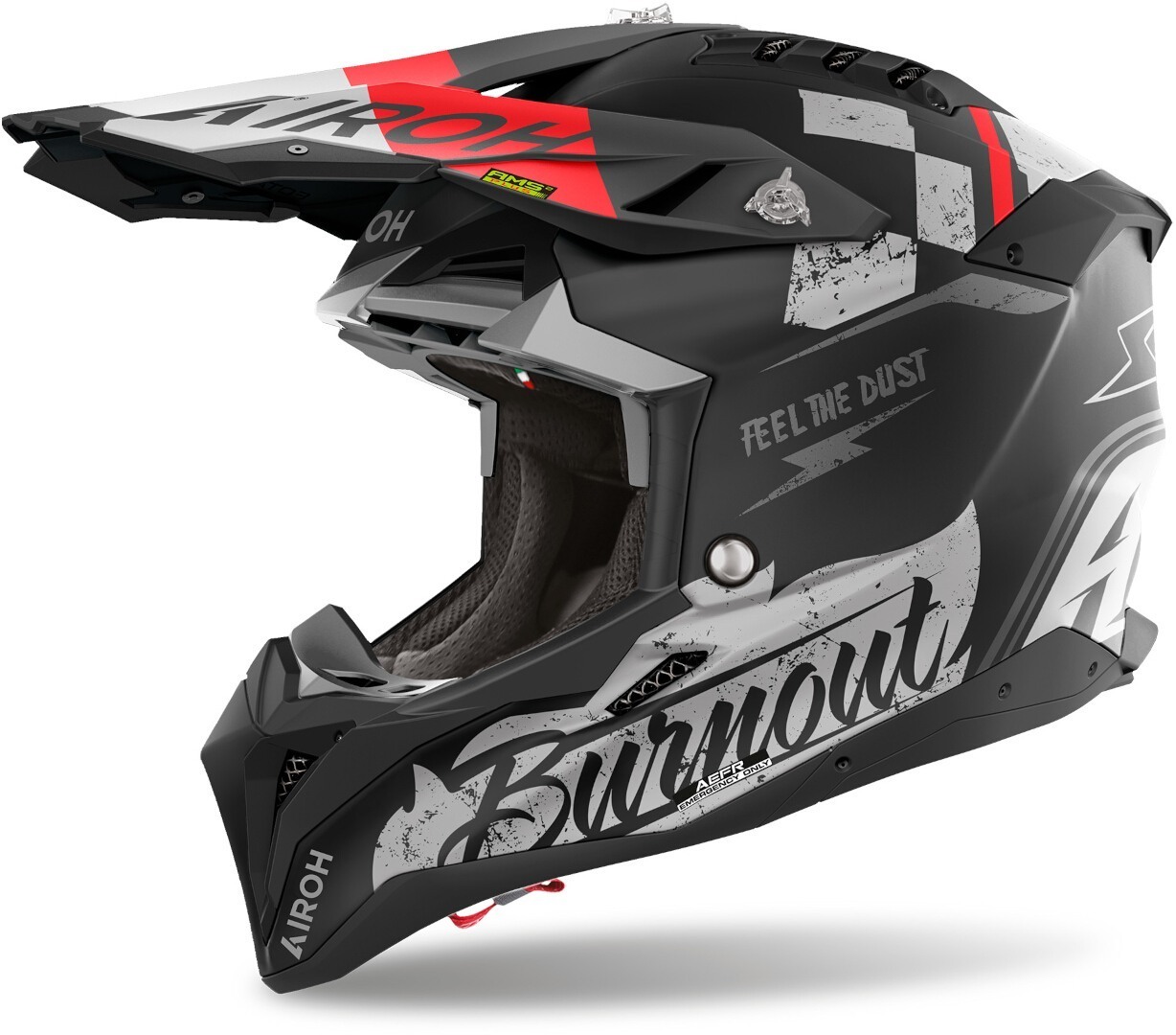 Airoh Aviator 3 Burnout Motocross Helm Größe L