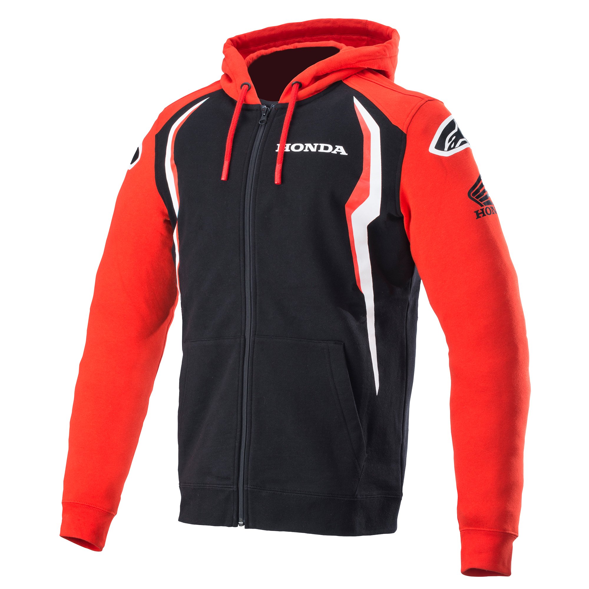 Alpinestars Honda Zip Hoodie Red Black M